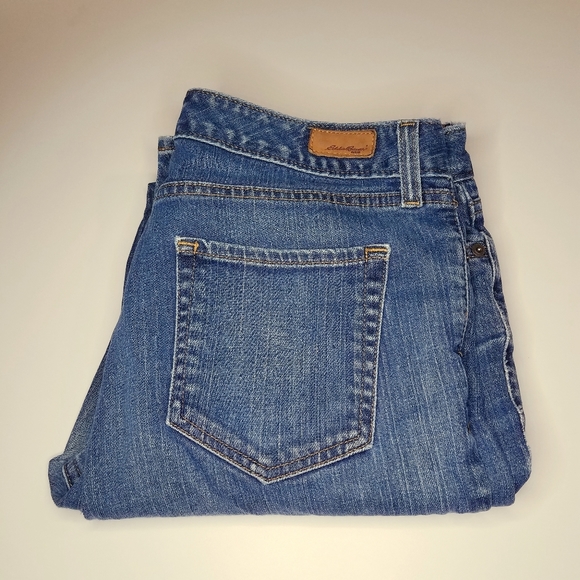 Eddie Bauer Men's Demin Jeans Size 32" x 30" specially dyed Distressed - Picture 14 of 14